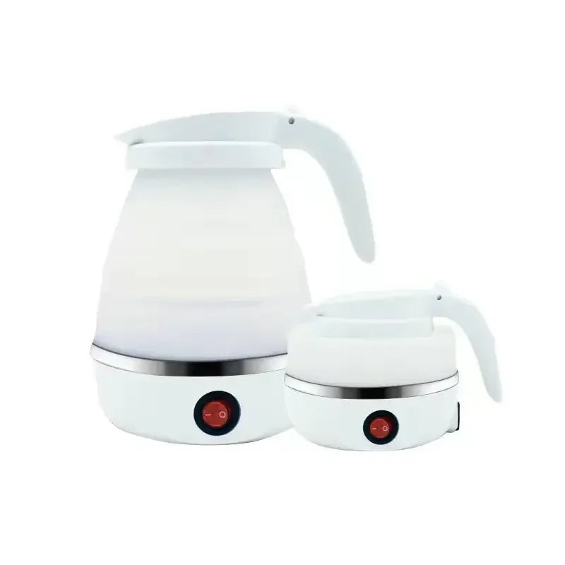 Electric Kettle Mini Foldable Water Heater 600Ml Home Hot Water Kettle Portable Kitchen Kettle 220V Travel Home Electric Kettle