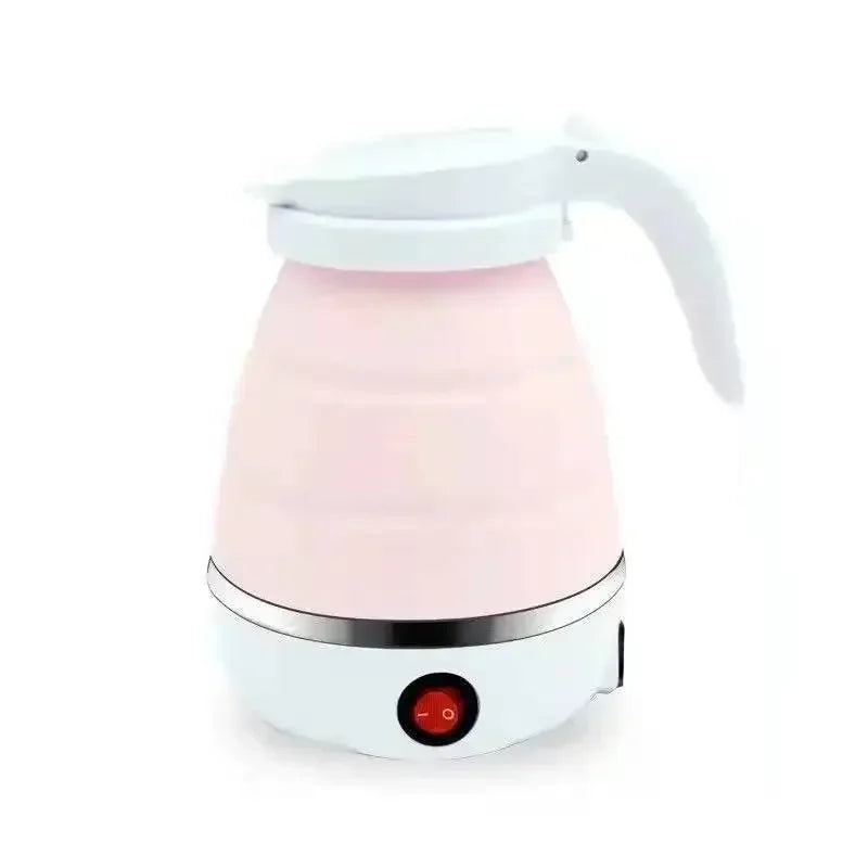 Electric Kettle Mini Foldable Water Heater 600Ml Home Hot Water Kettle Portable Kitchen Kettle 220V Travel Home Electric Kettle
